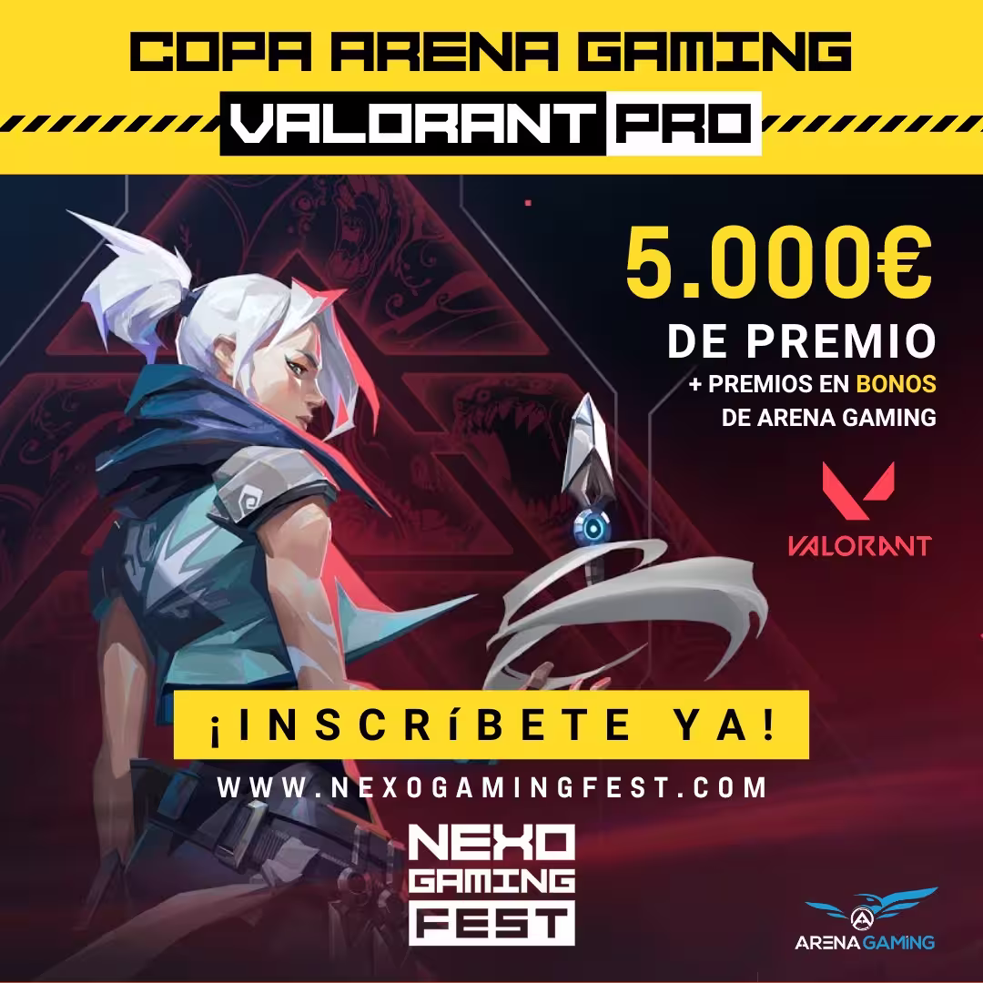 Cartel del torneo de Valorant